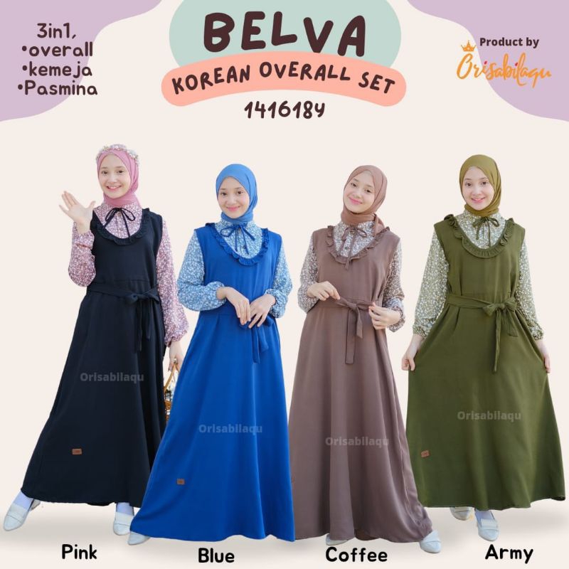 Korean set BELVA 3in1