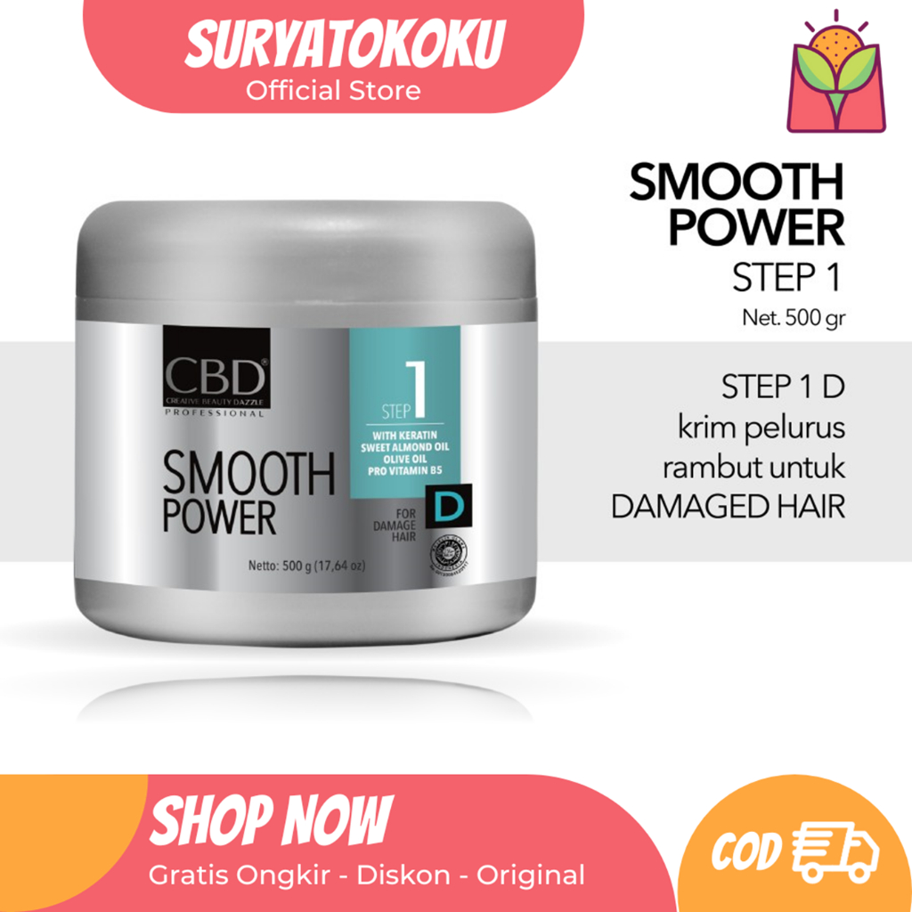 CBD Professional Smooth Power Step 1 500gr