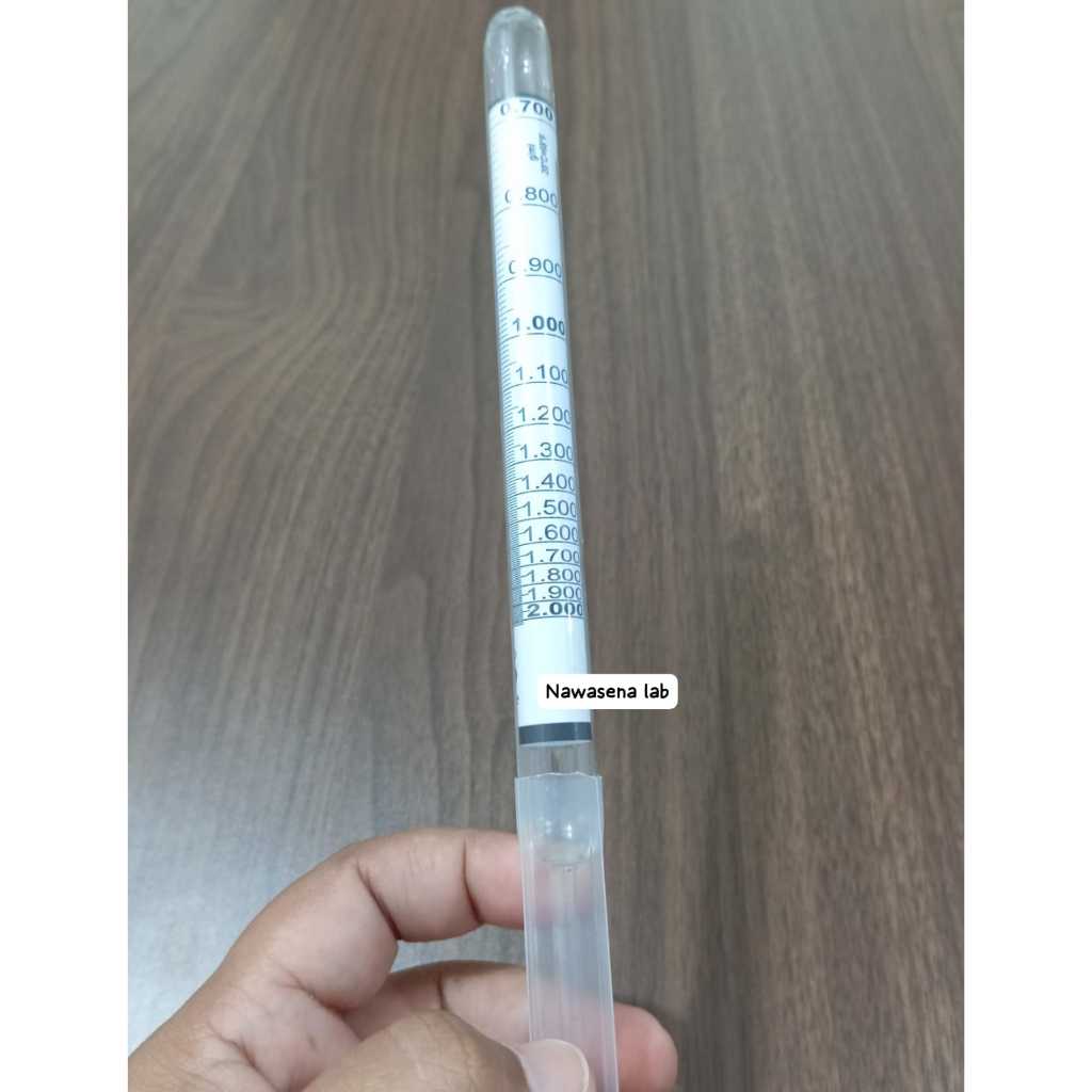 Hydrometer Density Range 0.700 - 2.000/Hidrometer Alla France