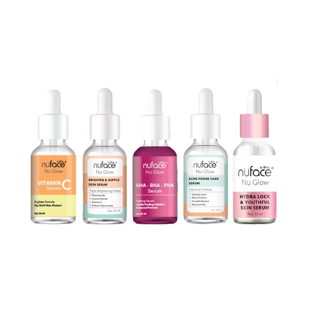 Nuface Nu Glow Serum Series