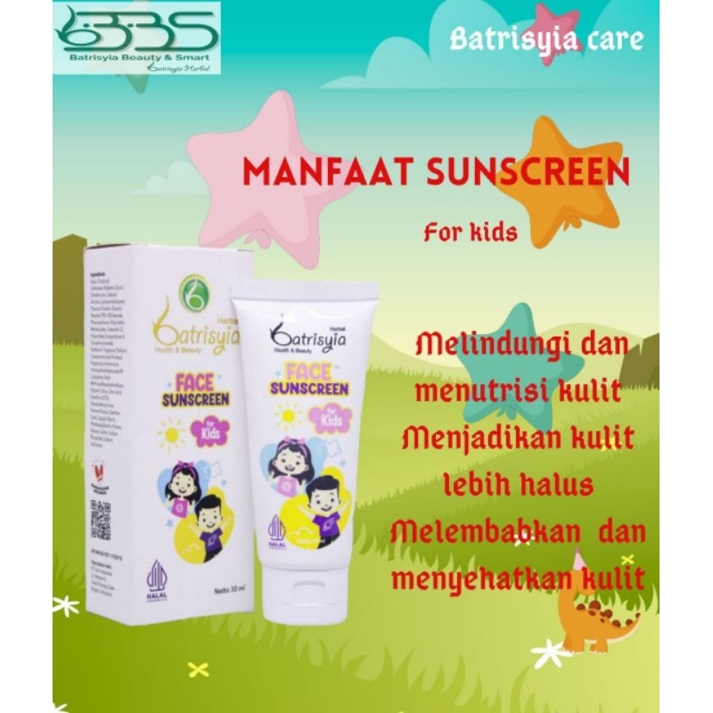 face sunscreen kids