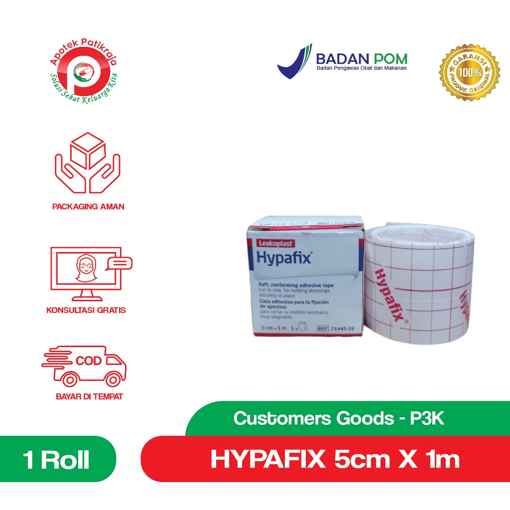 HYPAFIX 5 cm x 1 m