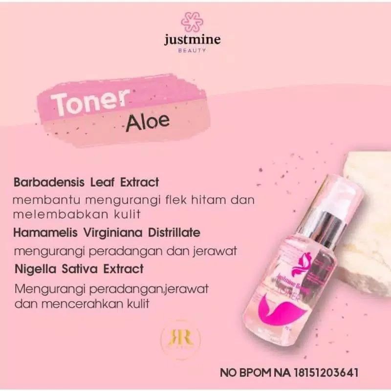 justmine toner paket jualan