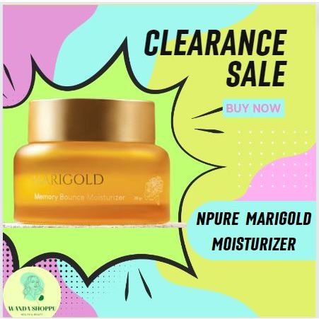 NPURE Marigold Memory Bounce Moisturizer 30 gr