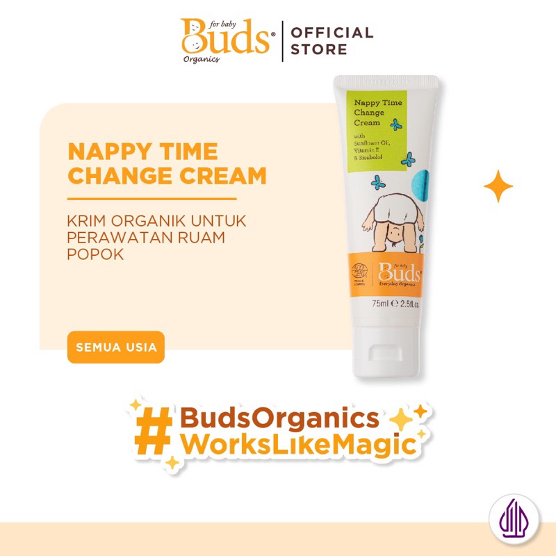 Buds Nappy Time Change Cream