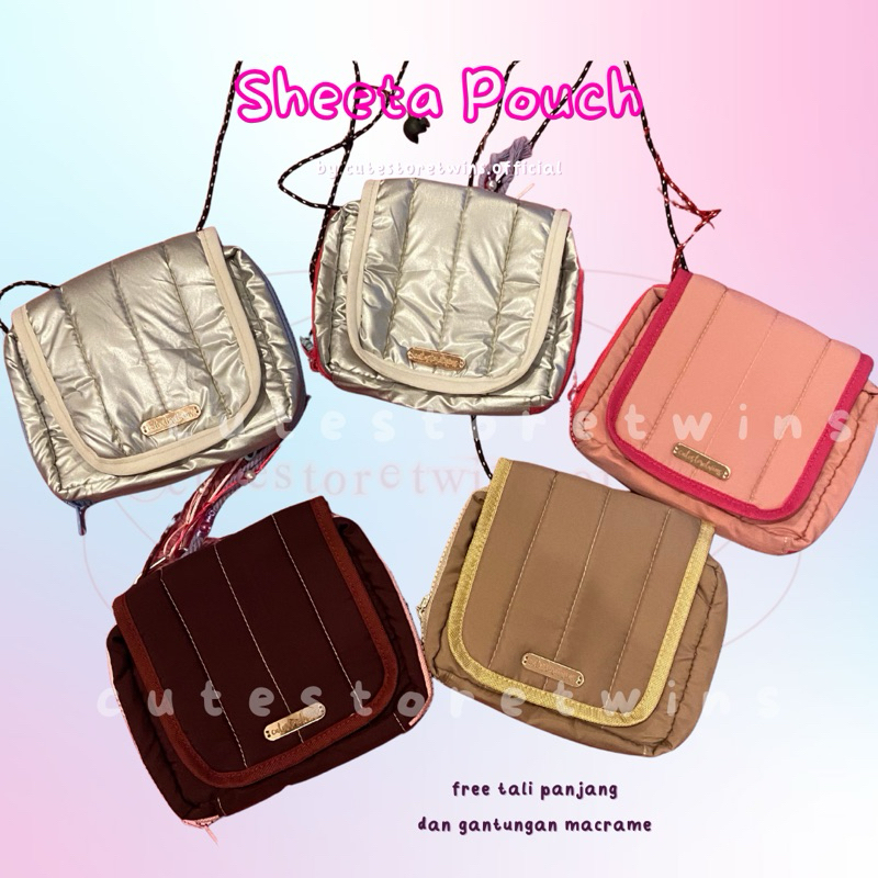 Sheeta Pouch / Pouch Makeup / Slingbag