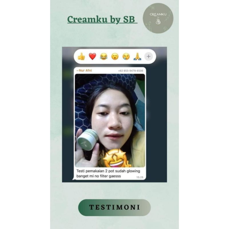 Cream ku By Sb 3 Pcs