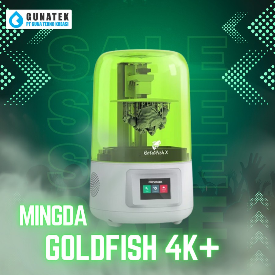 3D PRINTER MINGDA Goldfish X Mono 4K+