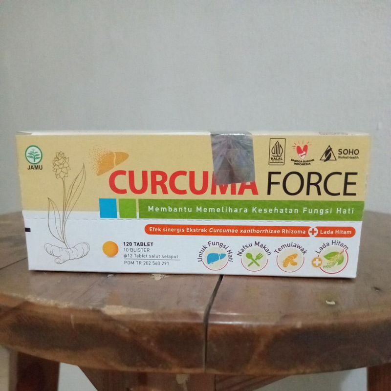 CURCUMA FORCE 1 BLIS 12 TAB