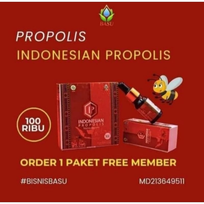 Propolis Indonesia 100.000 dapat 2 botol