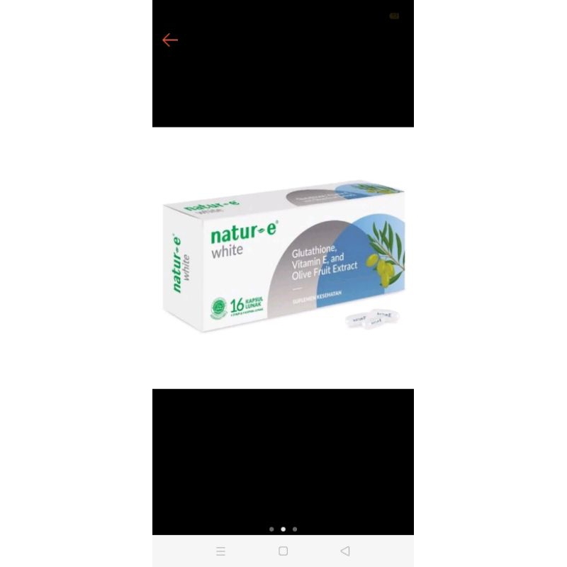 Natur E Soft Capsul White 32's