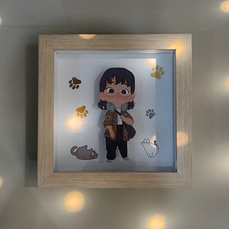 GIFT FRAME ILUSTRASI MURAH | CUSTOM