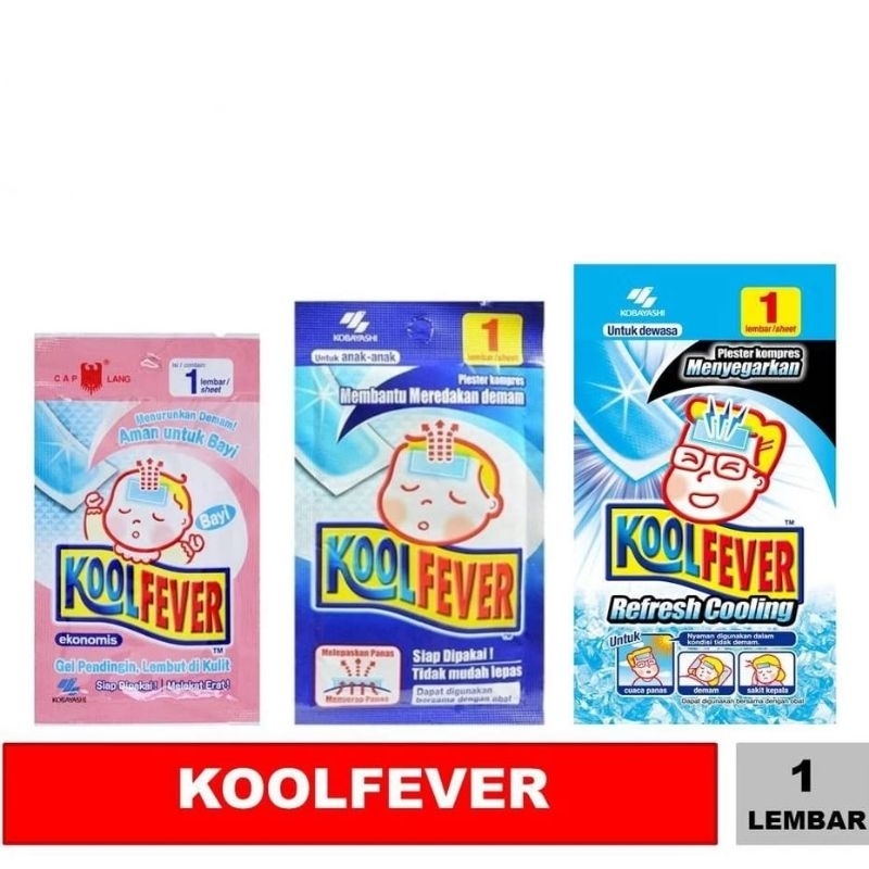 Kool Fever - Plester Kompres Per 1 Pcs