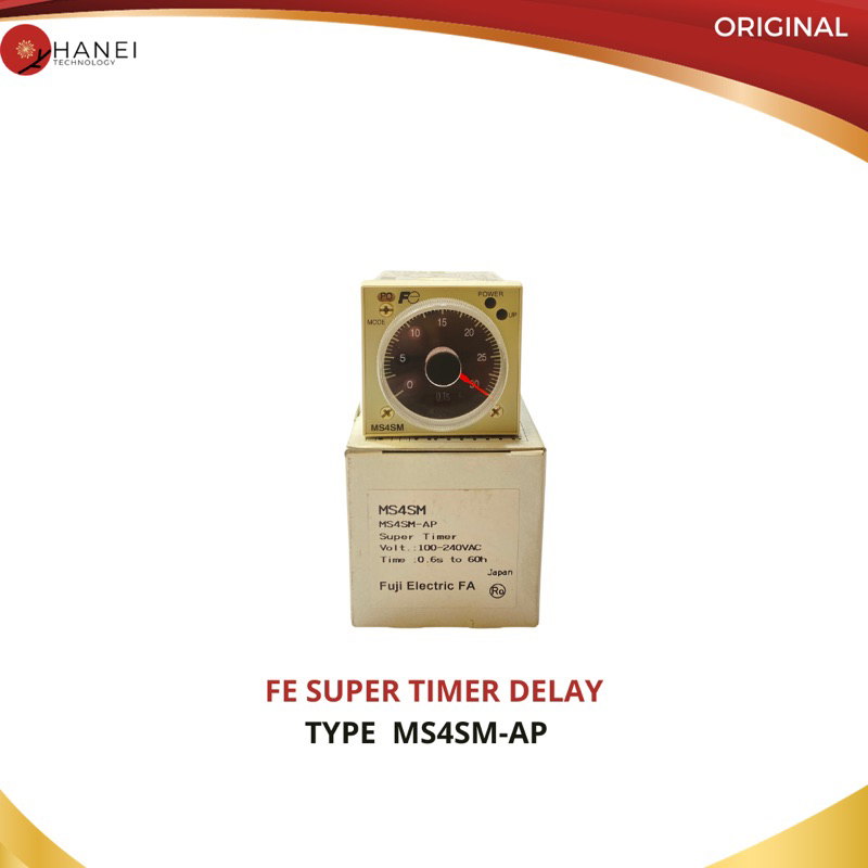 FE SUPER TIMER DELAY / MS4SM-AP / FUJI ELECTRIC / ORIGINAL
