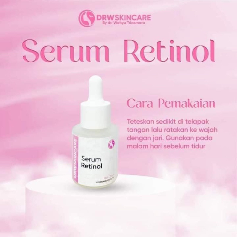 Drwskincare serum retinol(bisa cod)