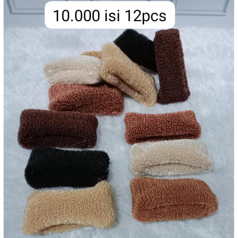 IKAT RAMBUT COKLAT