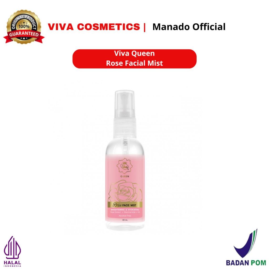 MANADO VIVA ROSE MIST 60ml ORIGINAL