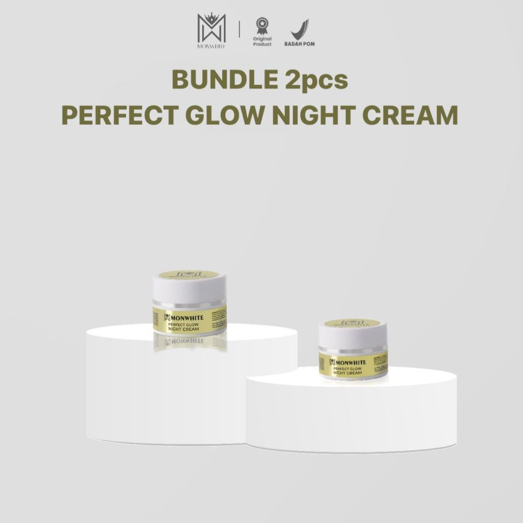 Bundle 2Pcs Perfect Glow Night Cream Monwhite