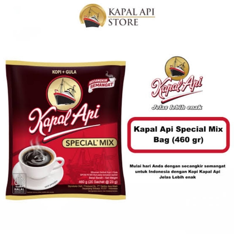 Kapal Api Special Mix Bag 460 gr