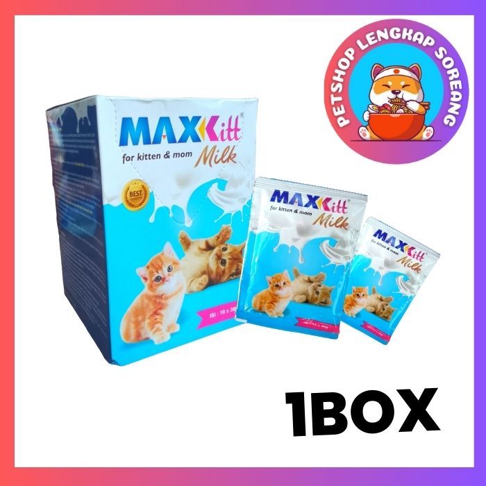 Susu Anak kucing Max Milk kit (10pcs)