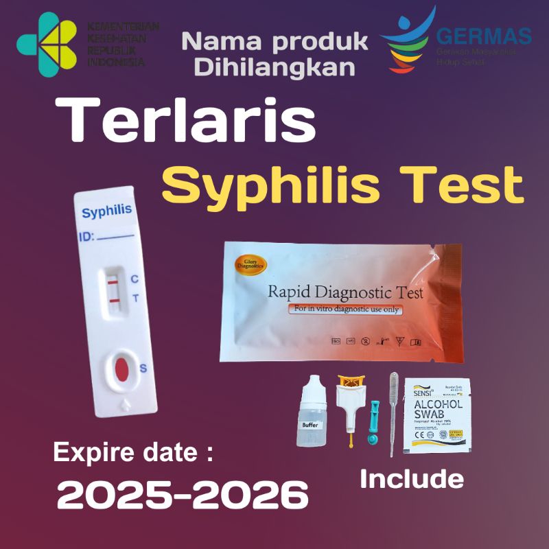 TP Syphilis - Sifilis Test Cassette 1pcs/set