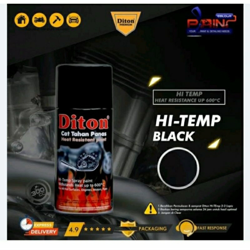 DITON HI-TEMP 300CC DAN DASHBOARD COATING 300CC