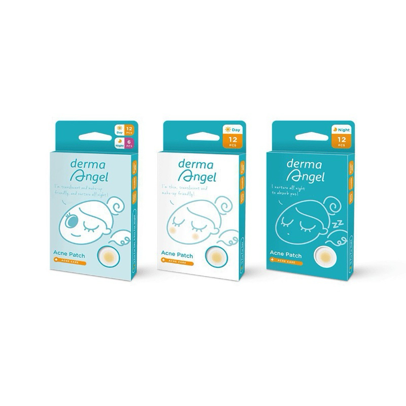 DERMA ANGEL ACNE PATCH DAY & NIGHT MIX