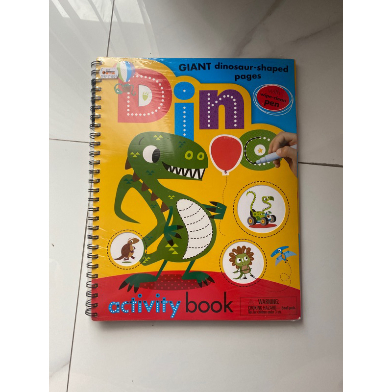 Giant Dinosaur Shaped pages