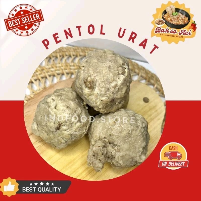 pentol sapi jumbo, urat, keju,cabe, per bj