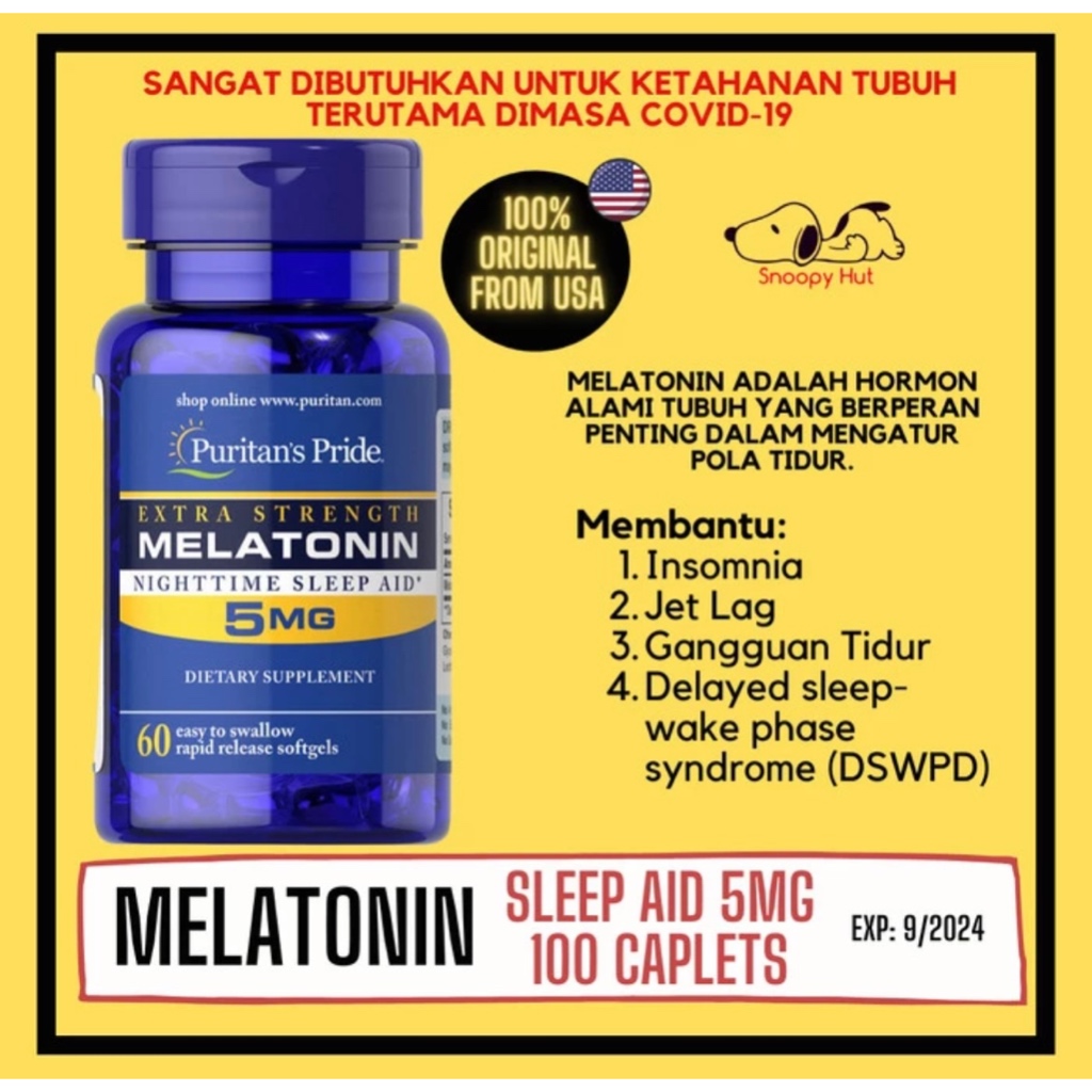 Puritan’s Pride Melatonin Sleeping Aid , Sleep Support
