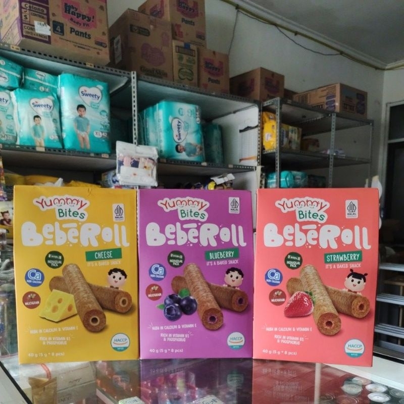 YUMMY BITES BEBEROLL 40gr