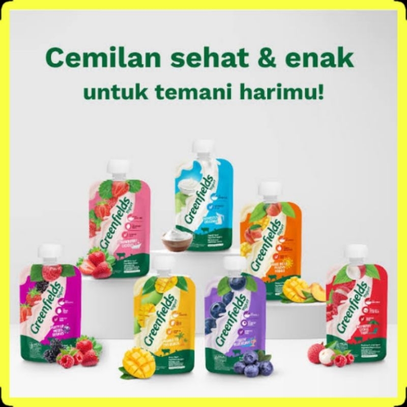 Greenfields Yoghurt Pouch 110 gr