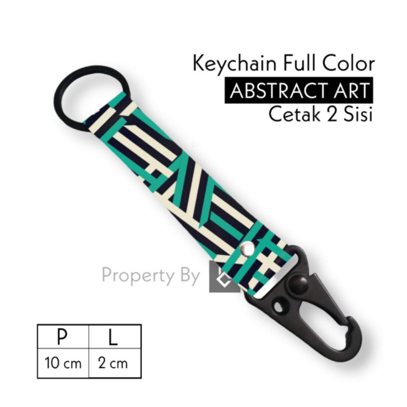 keychain art/keychain abstract art