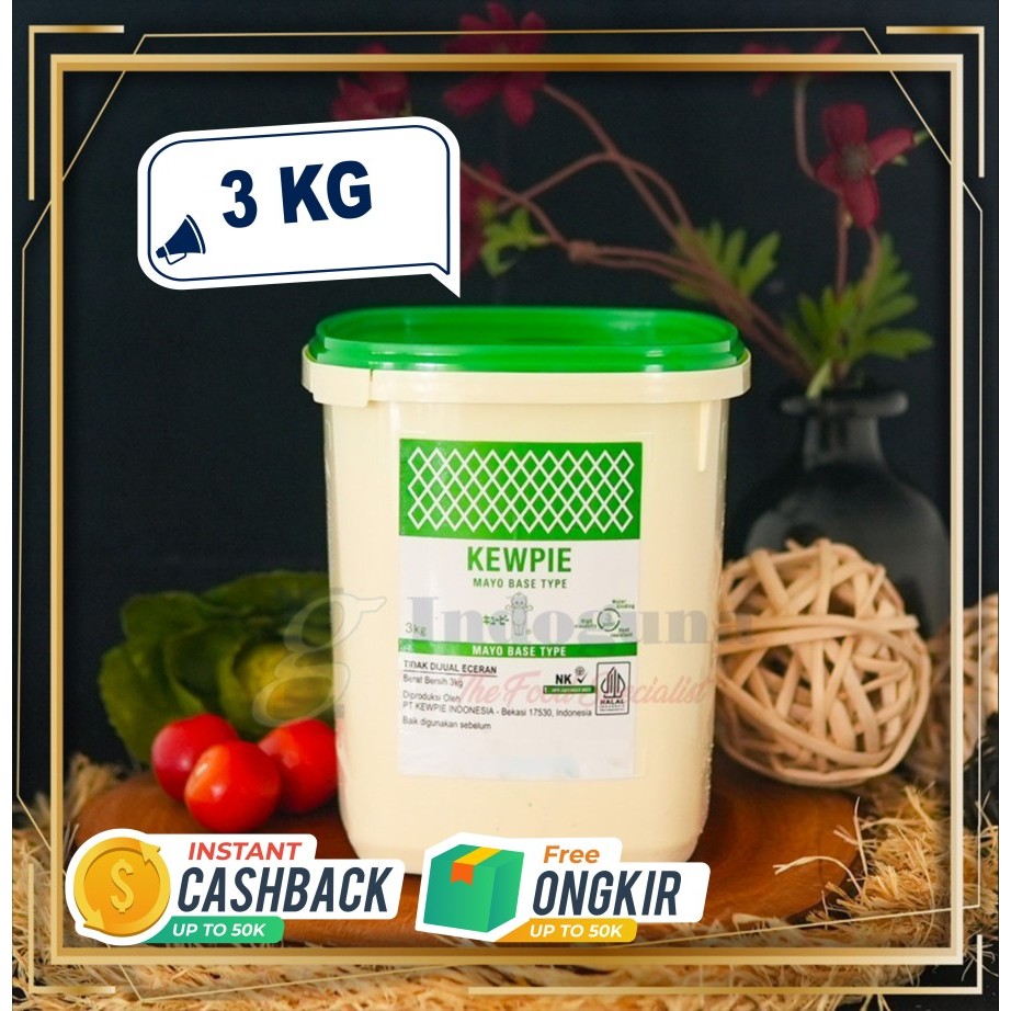 kewpie mayo base type 3 kg
