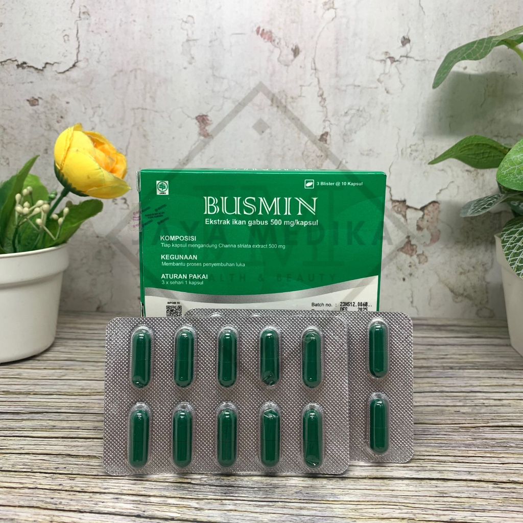 Busmin Kapsul Per Strip Isi 10 Tablet