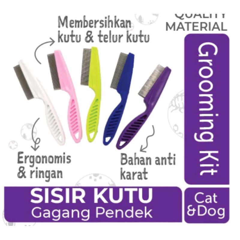 Sisir kutu kucing