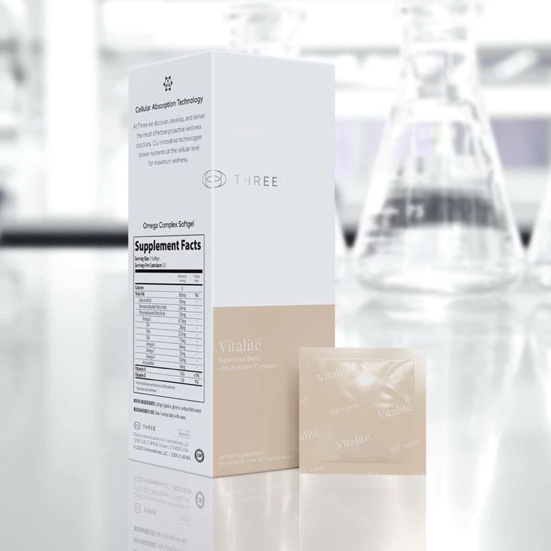 Three vitalite multivitamin supplement