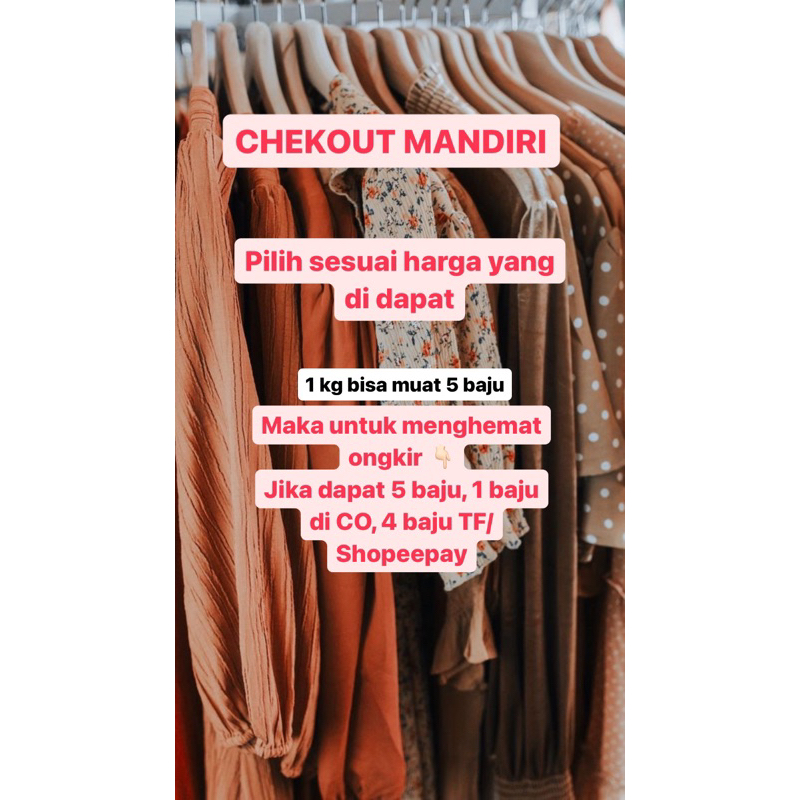 Atasan Blouse Kemeja