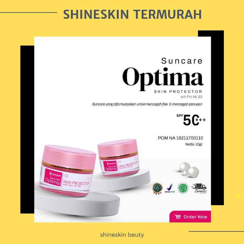 SUNCARE OPTIMA SHINESKIN SPF 50 ORIGINAL