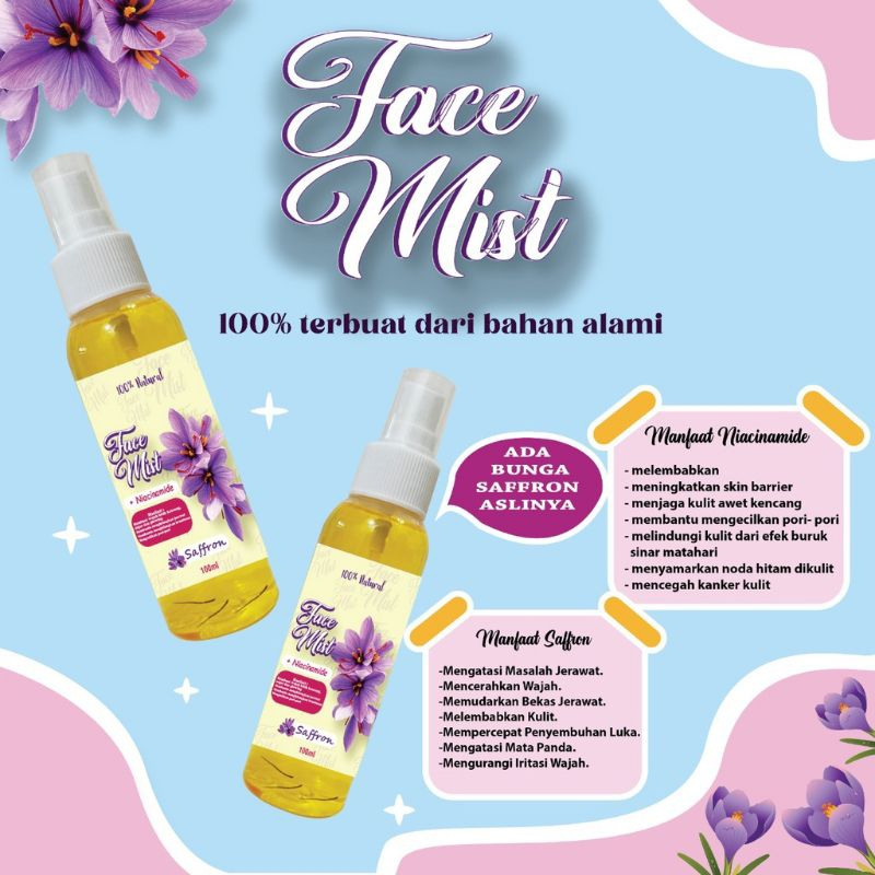 Saffron Face Mist 100ml