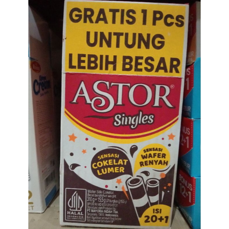 astor isi 20 sekotak