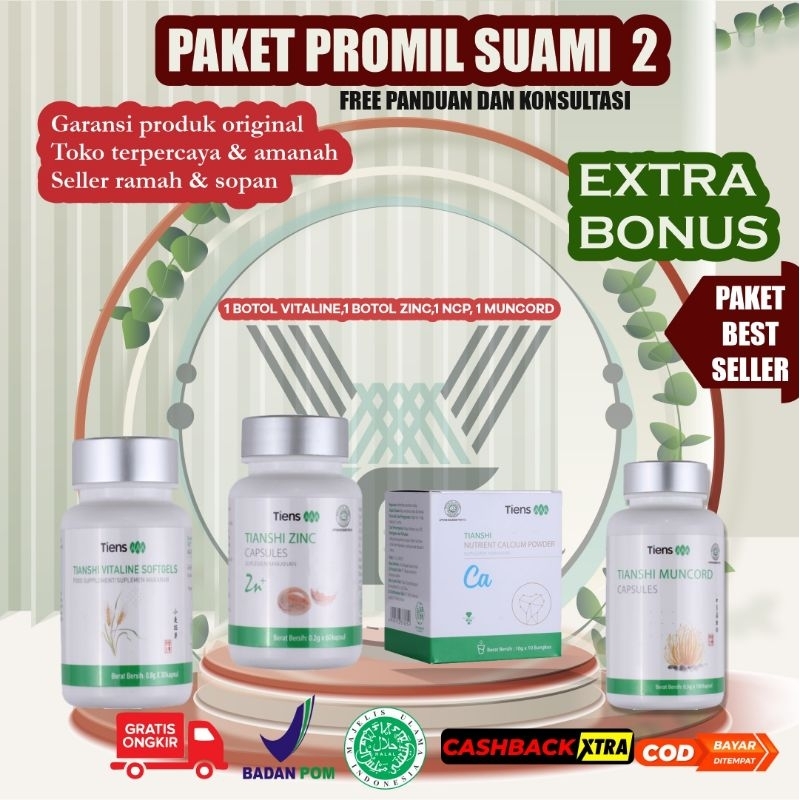 paket promil suami 2||program hamil untuk suami