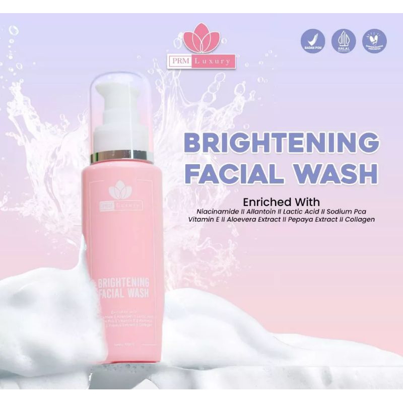 Facial wash PRM luxury