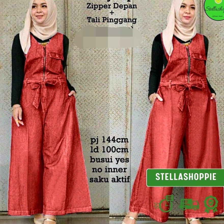 C6369 Jumpsuit NANDA Model terusan nyatu