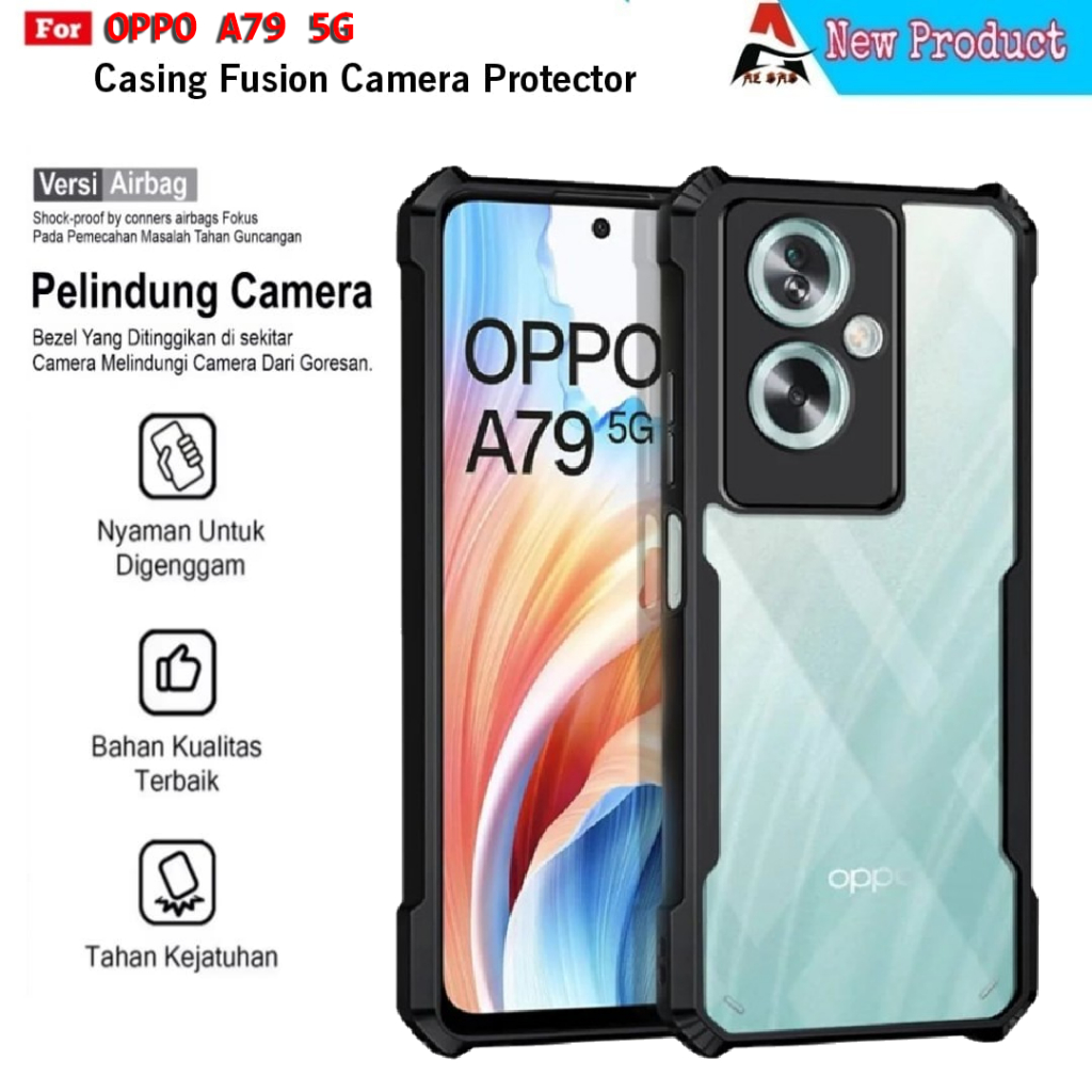 Casing OPPO A79 5G Softcase Shockproff Camera Protection