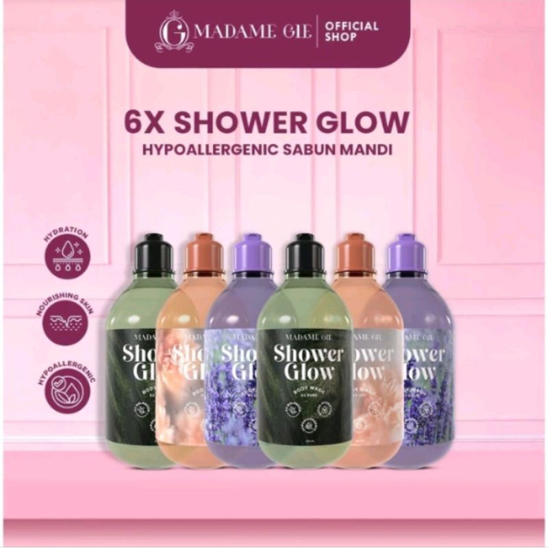 shower glow madae gie