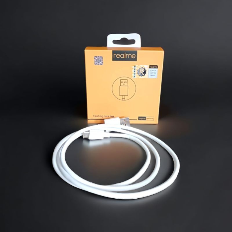 Kabel data realme Type C VOOC Fast Charging Original