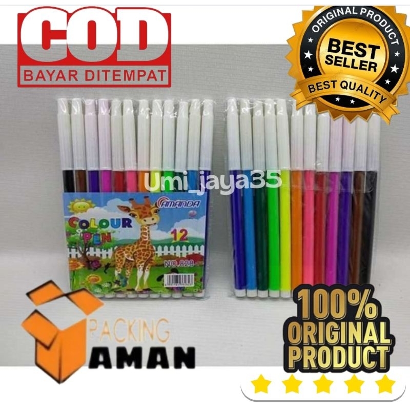 (BISA COD) SEPIDOL 12 WARNA