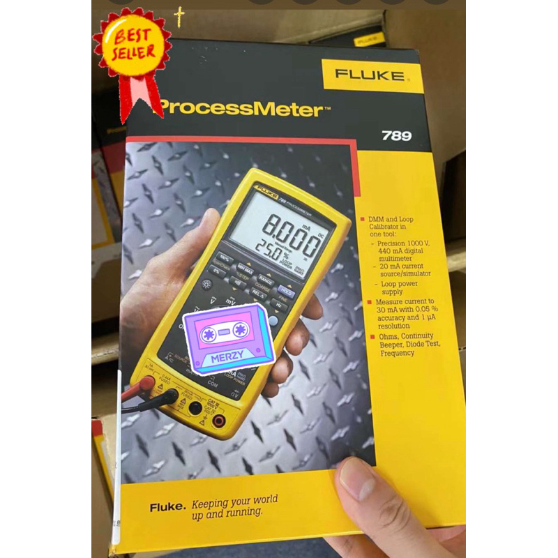 Fluke 789 ProcessMeter loop calibrator with built-in 24v Loop Power
