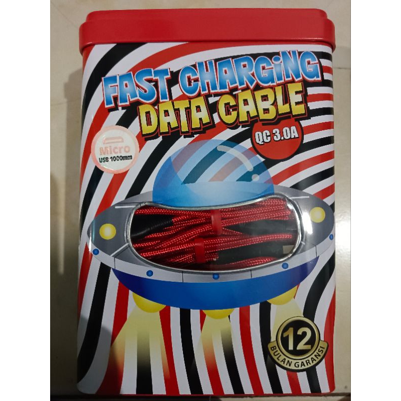 Kabel Data Veger micro usb fast charging